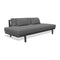 Anthea Sofa  option Anthea Plumet / Anthracite / Black and White