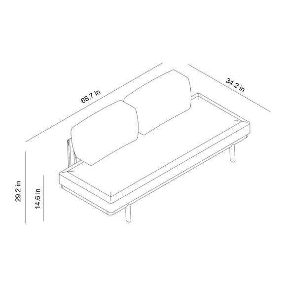 Anthea Outdoor Sofa