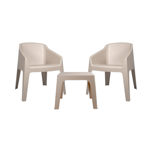 Baku Outdoor 3-Piece Conversation Set
