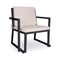 Barcino Stacking Armchair  option Black