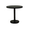 Barcino Round Dining Table  option Black