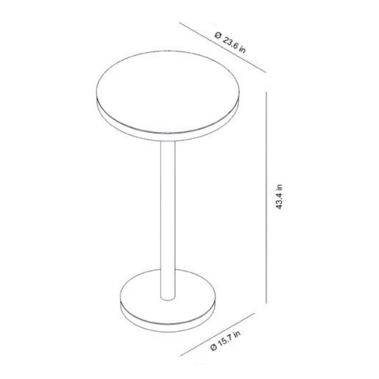 Barcino Round Outdoor Dining Table