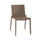 Beekat Stacking Dining Chair (Set of 4)  option Chocolate