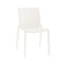 Beekat Stacking Dining Chair (Set of 4)  option White