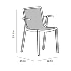 Beekat Stacking Dining Armchair (Set of 4)