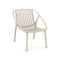 Bini Stacking Lounge Armchair (Set of 4)  option Ivory