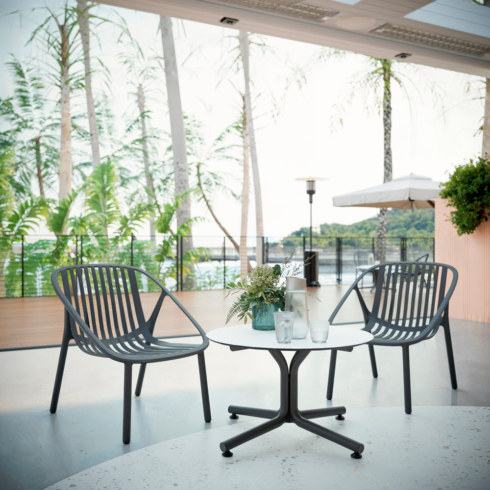 Bini Stacking Outdoor Lounge Armchair (Set of 4)
