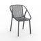 Bini Stacking Armchair (Set of 4)  option Dark Grey