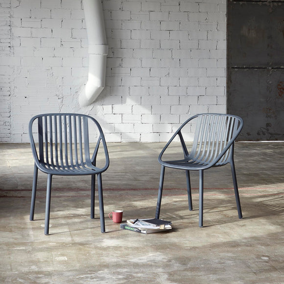 Bini Stacking Outdoor Armchair (Set of 4)