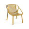 Bini Stacking Lounge Armchair (Set of 4)  option Tuscan
