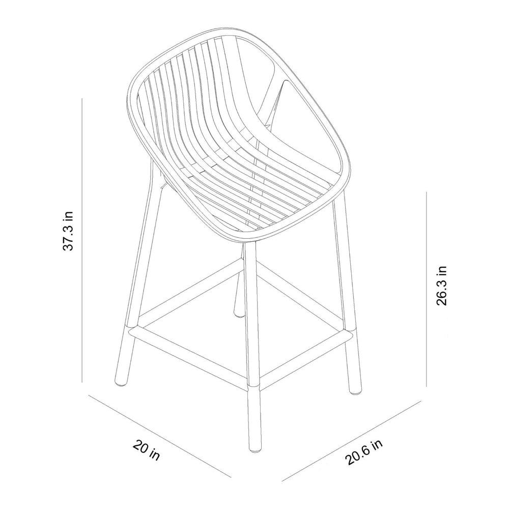 Bini Outdoor Stool (Set of 4)