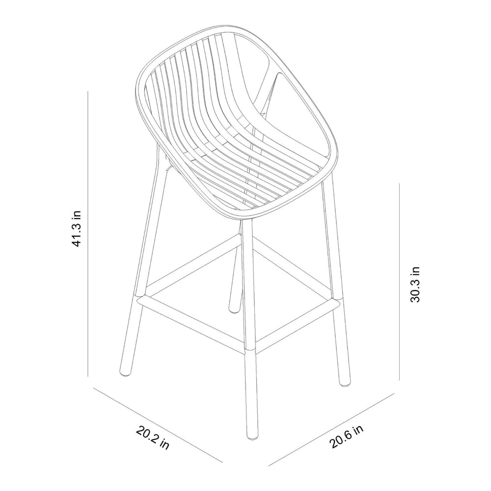 Bini Outdoor Stool (Set of 4)