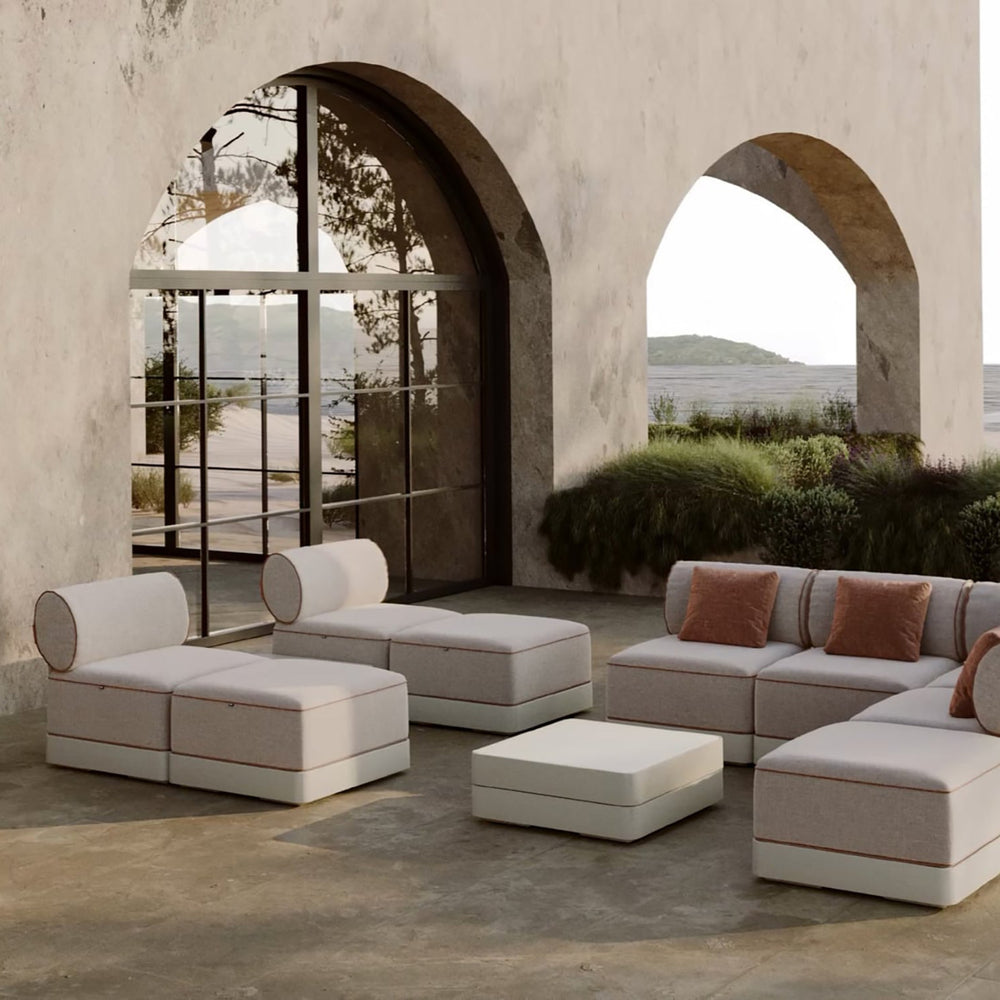 Brisa Outdoor Basic Armless Lounge Chair