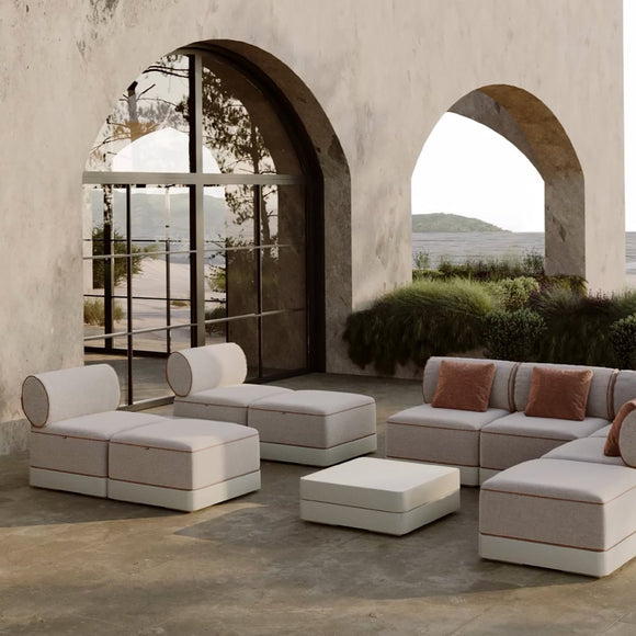 Brisa Outdoor Basic Armless Lounge Chair