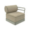 Brisa Outdoor Terminal Lounge Armchair  option Limonetto / Salvia