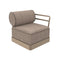 Brisa Outdoor Terminal Lounge Armchair  option Mud / Duna