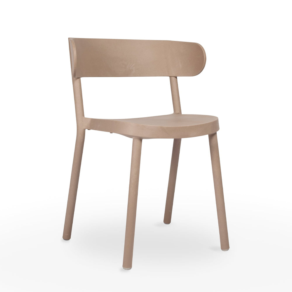 Casino Eco Recycled Outdoor Dining Side Chair (Set of 4)
