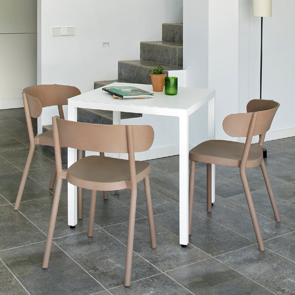 Casino Eco Recycled Outdoor Dining Side Chair (Set of 4)