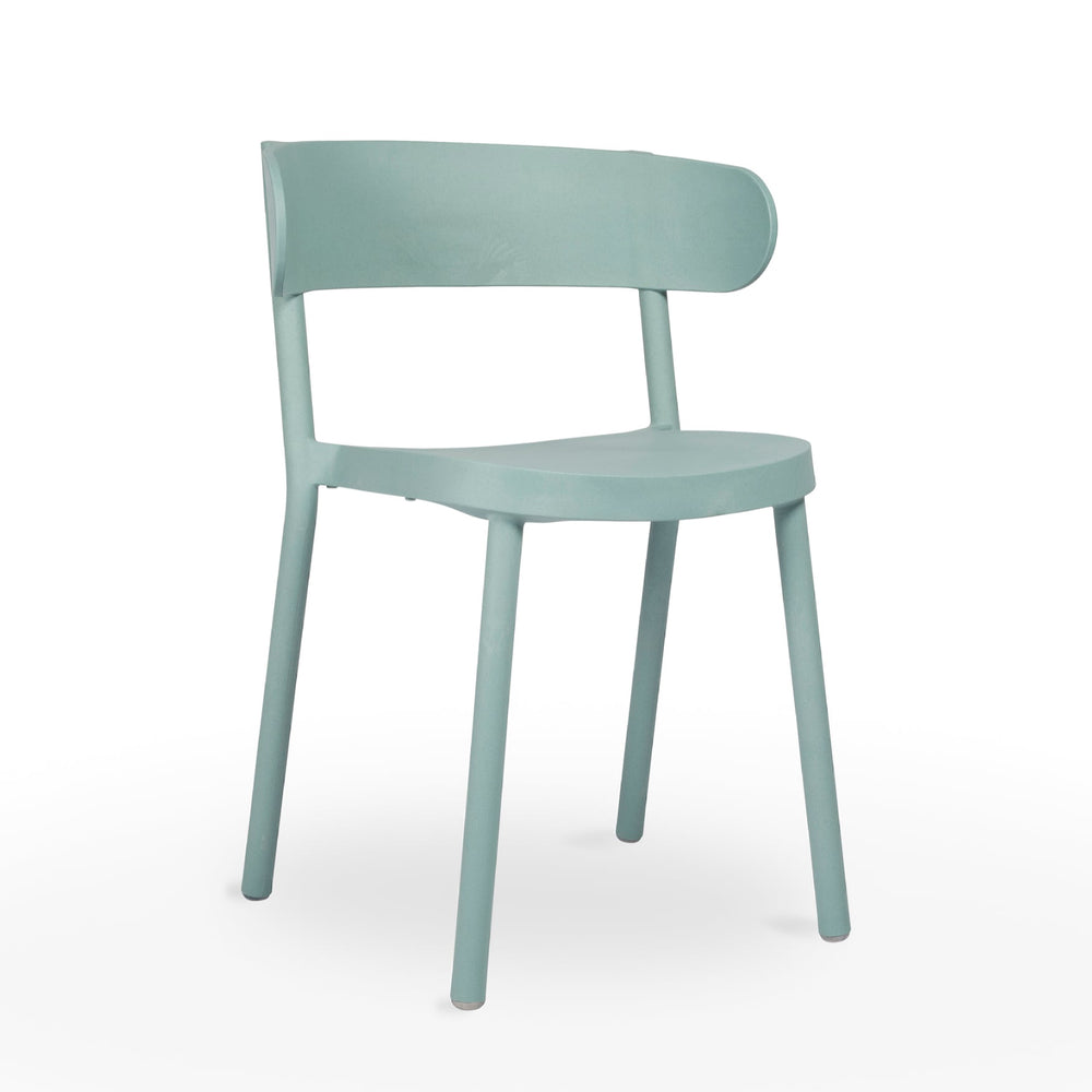 Casino Eco Recycled Outdoor Dining Side Chair (Set of 4)