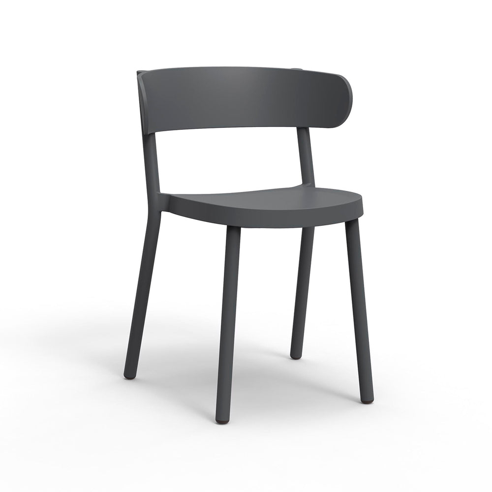 Casino Stacking Outdoor Dining Chair (Set of 4)