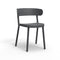 Casino Stacking Dining Chair (Set of 4)  option Dark Grey