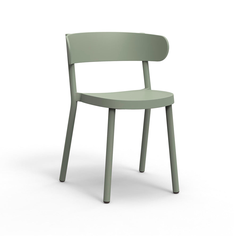 Casino Stacking Outdoor Dining Chair (Set of 4)