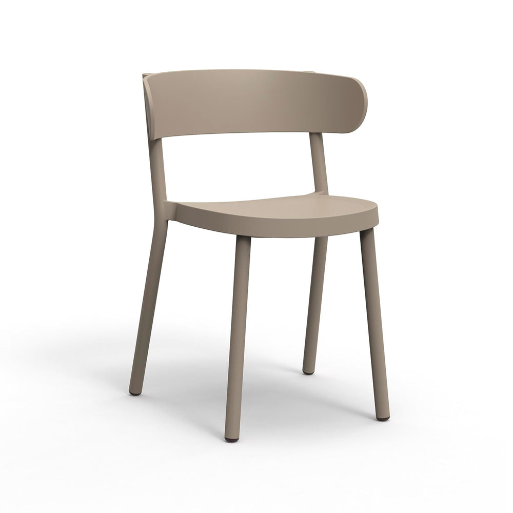Casino Stacking Outdoor Dining Chair (Set of 4)