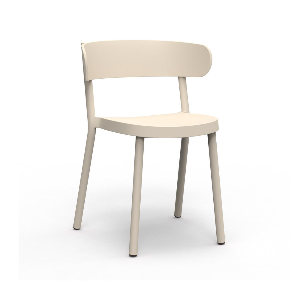 Casino Stacking Outdoor Dining Chair (Set of 4)