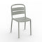 Como Stacking Chair (Set of 4)  option Greenish Grey