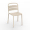 Como Stacking Chair (Set of 4)  option Ivory