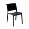 Fiona Stacking Chair (Set of 4)  option Black