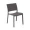 Fiona Stacking Chair (Set of 4)  option Dark Grey