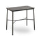 Hub Outdoor Rectangular High Dining Table  option Black HPL