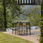 Hub Outdoor Rectangular High Dining Table