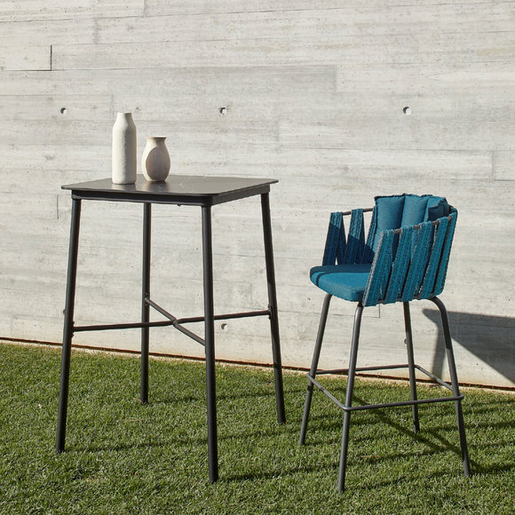 Outside High Table Resol Hub Outdoor Square High Dining Table - 2Modern