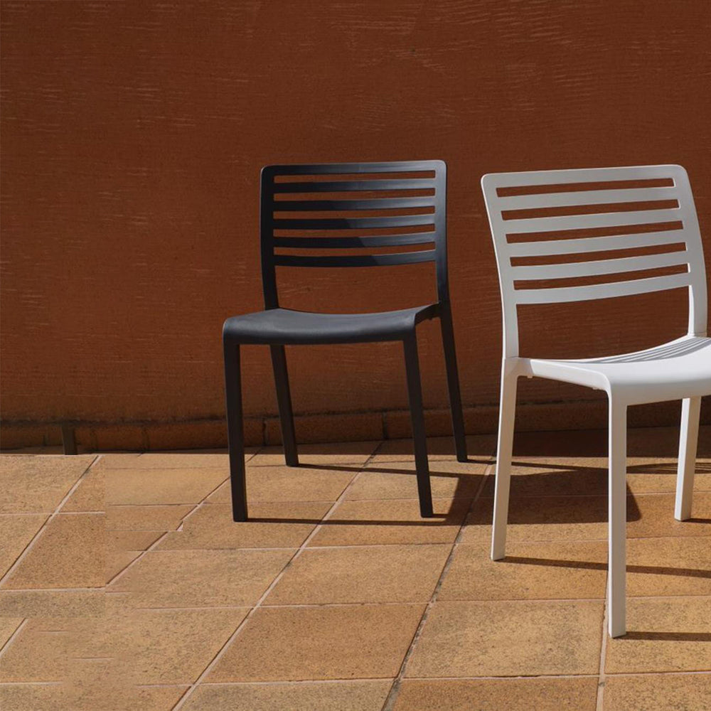 Lama Stacking Outdoor Dining Armchair (Set of 4)