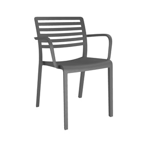 Lama Stacking Dining Armchair (Set of 4)