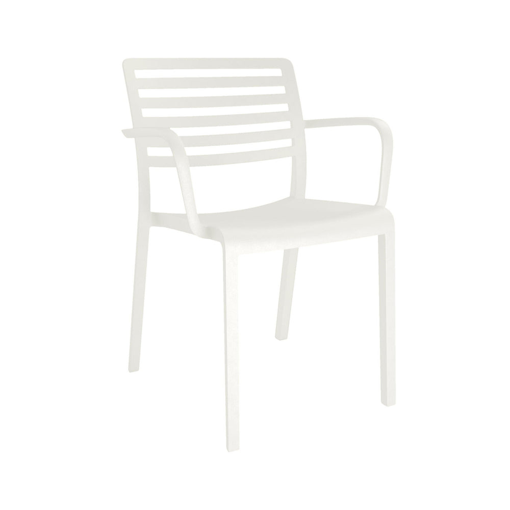 Lama Stacking Outdoor Dining Armchair (Set of 4)