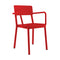Lisboa Dining Armchair (Set of 4)  option Red