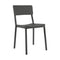 Lisboa Stacking Chair (Set of 4)  option Dark Grey