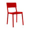 Lisboa Stacking Chair (Set of 4)  option Red