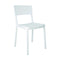 Lisboa Stacking Chair (Set of 4)  option White