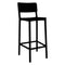 Lisboa Stacking Stool (Set of 4)  option Black