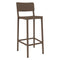 Lisboa Stacking Stool (Set of 4)  option Chocolate