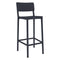 Lisboa Stacking Stool (Set of 4)  option Dark Grey