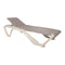 Marina Club Outdoor Sunlounger (Set of 2)  option Ash Oak / Ivory