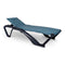 Marina Club Outdoor Sunlounger (Set of 2)  option Atlantic Blue / Dark Grey