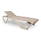 Marina Club Outdoor Sunlounger (Set of 2)  option Beige / Ivory