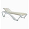 Marina Club Outdoor Sunlounger (Set of 2)  option Beige / White