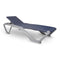Marina Club Outdoor Sunlounger (Set of 2)  option Blue Jeans / Silver Grey